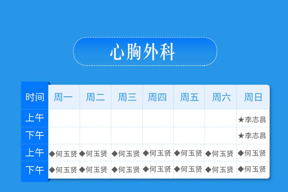 莆田福德医院5月作息时间及专家门诊排班